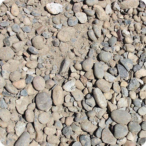Обогащённая песчано-гравийная смесь (ОПГС)
